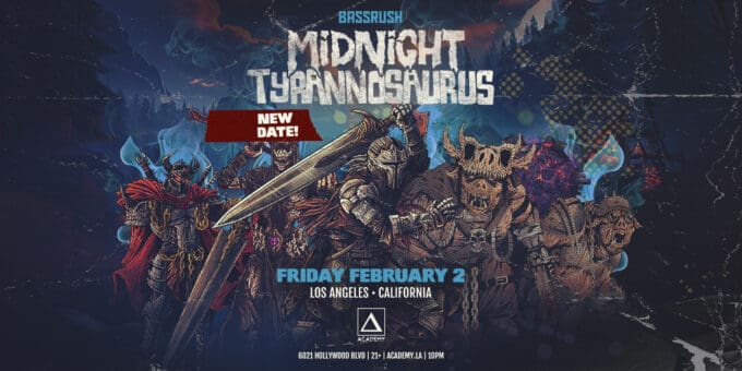 Midnight-tyrannosaurus-dubstep-dj-music-concert-show-tonight-tomorrow-2024-february-2-best-night-club-near-me-los-Angeles
