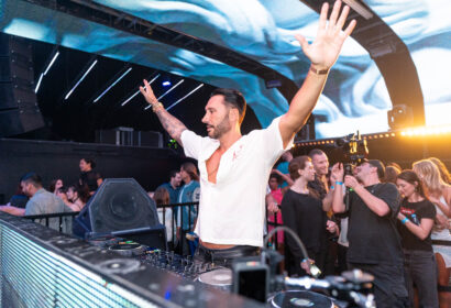 Cedric Gervais djing at Academy LA