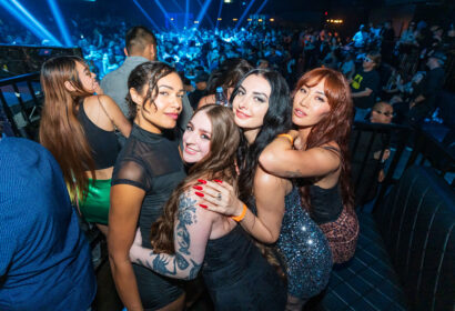 Guests posing at Cedric Gervais at Academy LA