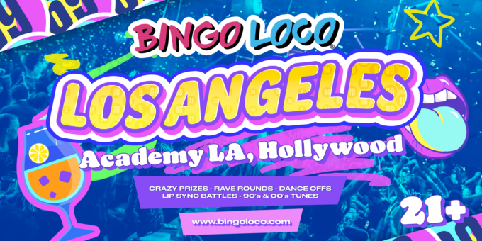 Bingo Loco at Academy LA in Hollywood Nightclub