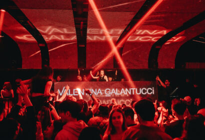 Valentina Galantucci djing photo at Academy LA Nightclub in Hollywood, CA