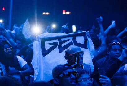 GEO Flag Photo at Academy LA in Hollywood Nightclub 10/11