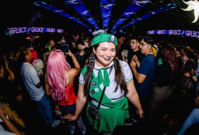Fans in Costumes at ACLA for Deorro