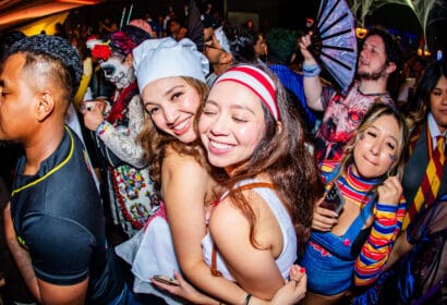 Fans in Costumes at ACLA for Deorro
