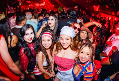 Fans in Costumes at ACLA for Deorro