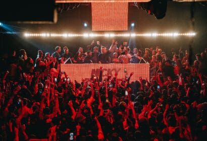 Nicky Romero djing at Academy LA in Hollywood, CA