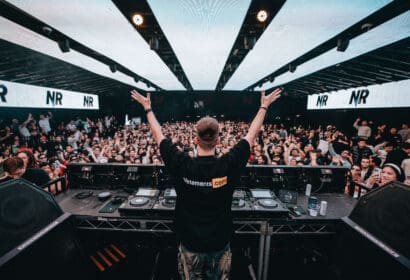 Nicky Romero djing at Academy LA in Hollywood, CA