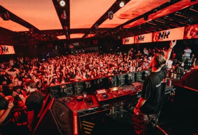 Nicky Romero djing at Academy LA in Hollywood, CA