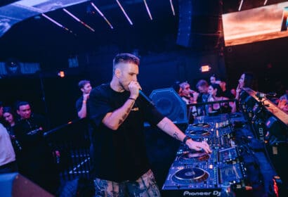 Nicky Romero djing at Academy LA in Hollywood, CA