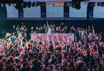 Netsky djing at Academy LA in Hollywood, Los Angeles