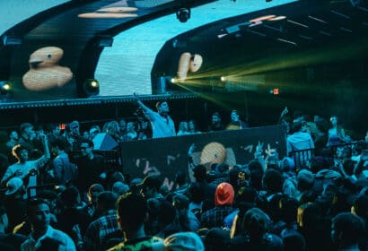 Netsky djing at Academy LA in Hollywood, Los Angeles