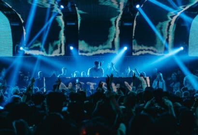 Netsky djing at Academy LA in Hollywood, Los Angeles