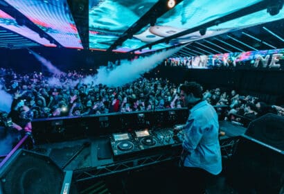 Netsky djing at Academy LA in Hollywood, Los Angeles