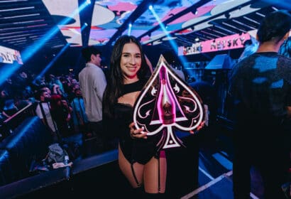 Bottle service at Netsky at Academy LA in Hollywood, Los Angeles