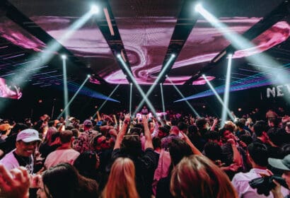 Netsky djing at Academy LA in Hollywood, Los Angeles