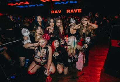 People dancing at Grave Rave Emo Nite Afterparty at Academy LA