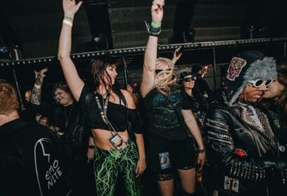 People dancing at Grave Rave Emo Nite Afterparty at Academy LA