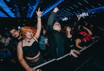 People dancing at Grave Rave Emo Nite Afterparty at Academy LA