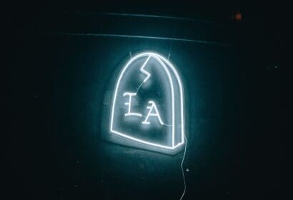 Emo Nite logo at Grave Rave for Academy LA