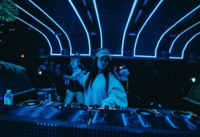 Fleur Shore Support Photo for Night Trip: Dennis Ferrer at Academy LA Nightclub in Hollywood