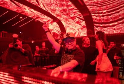 Marc V Support Photo for Luttrell at Academy LA Nightclub in Hollywood