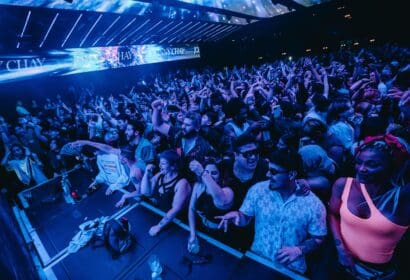 Production for Trivecta at Academhy LA Nightclub in Hollywood