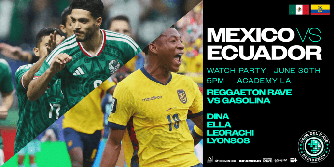 Copa Del Rave Mexico Ecuador