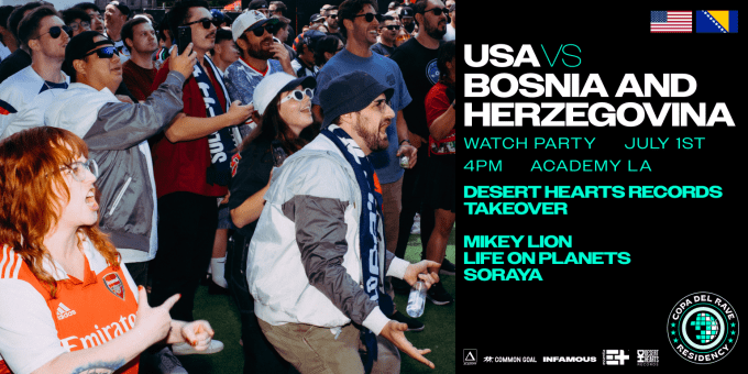 Copa Del Rave Usa Bosnia Herzegovina