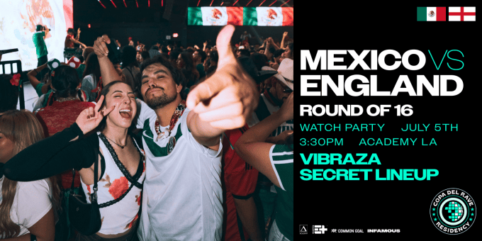Copa Del Rave Mexico England